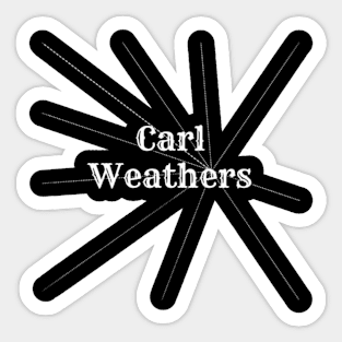 Carl Weathers Sticker